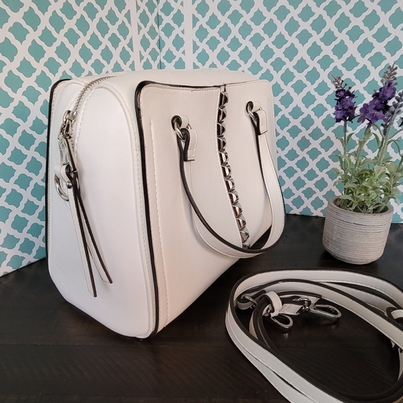 INC International Concepts Handbags - INC White Satchel Purse